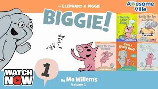 An Elephant & Piggie Biggie Volume #1 - read aloud stories collection!
