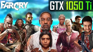 The Far Cry Franchise on the GTX 1050 Ti!