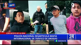 PNP incauta camión con 500 kilos de droga y desarticula banda de narcotraficantes