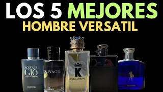 Los 5 MEJORES PERFUMES PARA HOMBRE del 2024