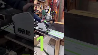 FESTOOL TSV 60 K perfect sawing results from the very first cut