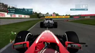 F1 2013 AOR F3 season 8 Hungary race highlights part 2