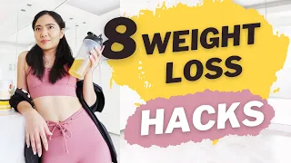 Paano Pumayat ng Mabilis ♡ 8 WEIGHT LOSS HACKS