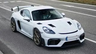 NEW PORSCHE GT4 RS First Look Of New GT3 Engine Cayman!