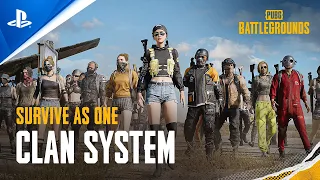 PUBG: Battlegrounds - Clan System Trailer | PS4 Games