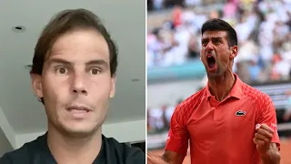 Rafael Nadal REACTS to to Novak Djokovic Winning French Open 2023 (Roland-Garros)