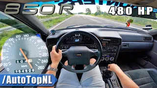 1997 VOLVO 850 R 2.3 BIG TURBO 480HP on AUTOBAHN [NO SPEED LIMIT] by AutoTopNL