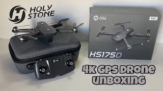 Holystone HS175D 4K GPS Drone Unboxing & Overview