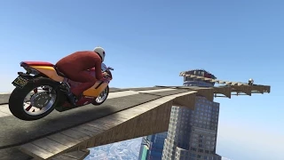 MEGA MAZEBANK BIKE RAMP! (GTA 5 Online)