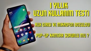 Xiaomi Mi 9T 1 Yıllık Uzun Kullanım Testi! Bir Türlü Bozulmayan Pop-Up Kamera