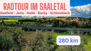 Radtour im Saaletal