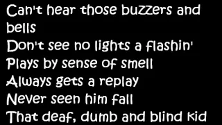 The Who - Pinball Wizard (Lyrics)