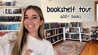 BOOKSHELF TOUR 2022 | 600+ books