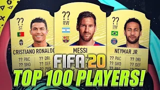 FIFA 20 | OFFICIAL TOP 100 PLAYER RATINGS!