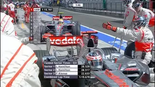 La radio de Fernando Alonso en la quali de Hungría 2007 | Inédito