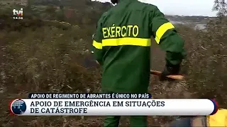 Apoio de emergência em situações de catástrofe