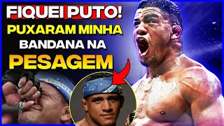 GILBERT DURINHO explica CONFUSÃO com BANDANA do BRASIL em PESAGEM no UFC RIO