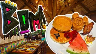 Best Restaurant At Animal Kingdom Lodge? Boma Breakfast Buffet Review - Walt Disney World