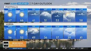 Wednesday morning weather forecast - March 20, 2024