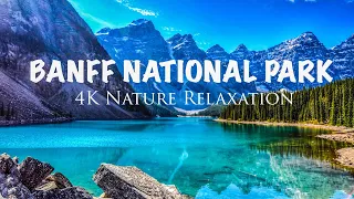 Banff National Park | 4k Film, Relaxing Music, Zen Music Relaxation, Relax with Nature, Relax