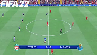 FIFA 22 | Liverpool vs FC Porto - UCL Champions League - Full Match & Gameplay