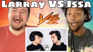 LARRAY 'ROASTING EACH OTHER (DISS TRACKS)' REACTION