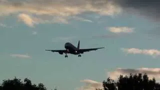 British Airways Airbus 319 G-EUPW Landing London Heathrow 27L