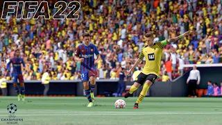 Barcelona vs Borussia Dortmund - UEFA Champions League - Gameplay & Full match