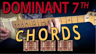 How to play Dominant 7th Chords #1 // Blues Guitar Lesson // WBR 59