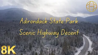 📍Descending the Adirondacks, New York 360° 🛣 (ASMR)