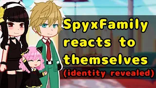 SPY x FAMILY reacts to themselves | Loid & Yor |PART 1 | SxF | Identity Revealed |SpyxFamily | Anya
