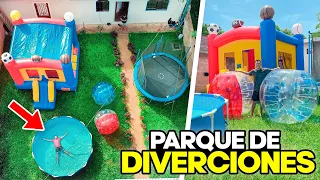 CONVERTI MI CASA EN UN PARQUE DE DIVERCIONES