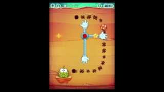 Cut the Rope: Experiments Level 7: Ant Hill 3 Stars Walkthrough