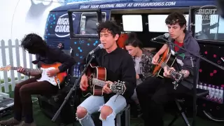 Last Dinosaurs perform " Zoom " Exclusively for OFF GUARD GIGS, Lovebox, London, 2012