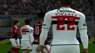 pes 2023 ps2 Flamengo x Sao Paulo