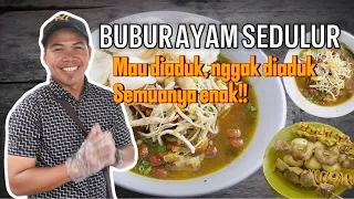 Bubur Ayam Sedulur, Bubur Gerobak yang Enak.