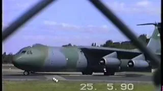 C-141B Starlifter take off