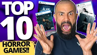 10 MUST PLAY Horror Games to Play on your PS5!