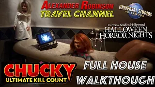 CHUCKY: ULTIMATE KILL COUNT Full House Walkthrough (Halloween Horror Nights 2023)