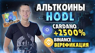 Binance верификация плюсы и минусы | Альткоин криптопортфель + 4700$ | ADA Cardano 25 ИКСОВ за ГОД