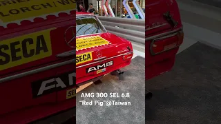 AMG 起源之作 300 SEL 6.8 “Red Pig”首次在台亮相