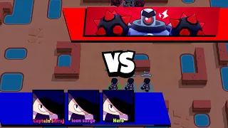 Triple Edgar in Boss Fight | Brawl Stars Boss Fight