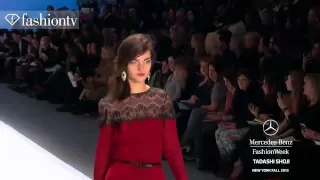 Tadashi Shoji Fall/Winter 2013-14 | New York Fashion Week NYFW | FashionTV