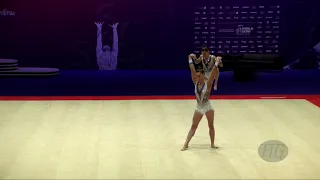 Ukraine (UKR) - 2021 Acrobatic Worlds, Geneva (SUI) Balance  Women's Pair