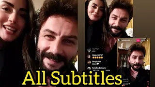 With All Subtitles Özge Gökberk Live Talk