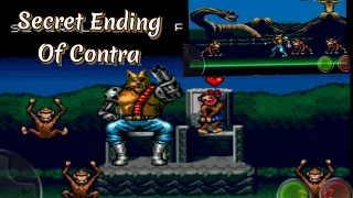 Contra Hard Corp's Sega Genesis Secret Ending.
