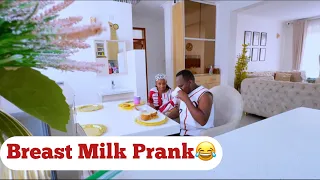 I Pranked My Boyfriend With Breast Milk For Breakfast - His Reaction😂