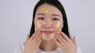 Luxury 24K gold  facial mask