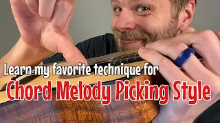 My favorite technique for ukulele chord melody picking!