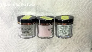 Extraordinary dipping powder holographic Born Pretty - check the sparkle